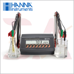 HI-2550 pH/mV/ISE and EC/TDS/NaCl Benchtop Meter